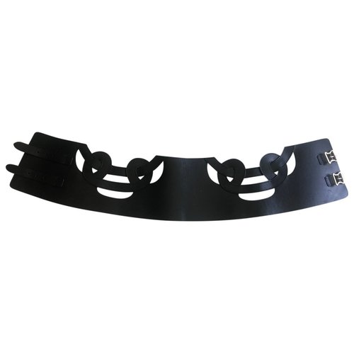 Pre-owned Bally Leather Belt In Black