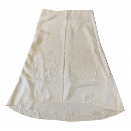 Pre-owned Chloé Mid-length Skirt In White