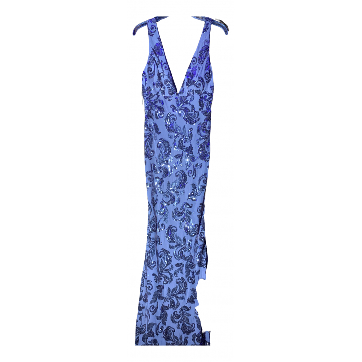 Pre-owned Windsor Glitter Maxi Dress In 