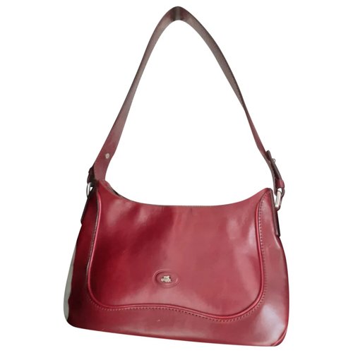 Pre-owned The Bridge Leather Handbag In Red