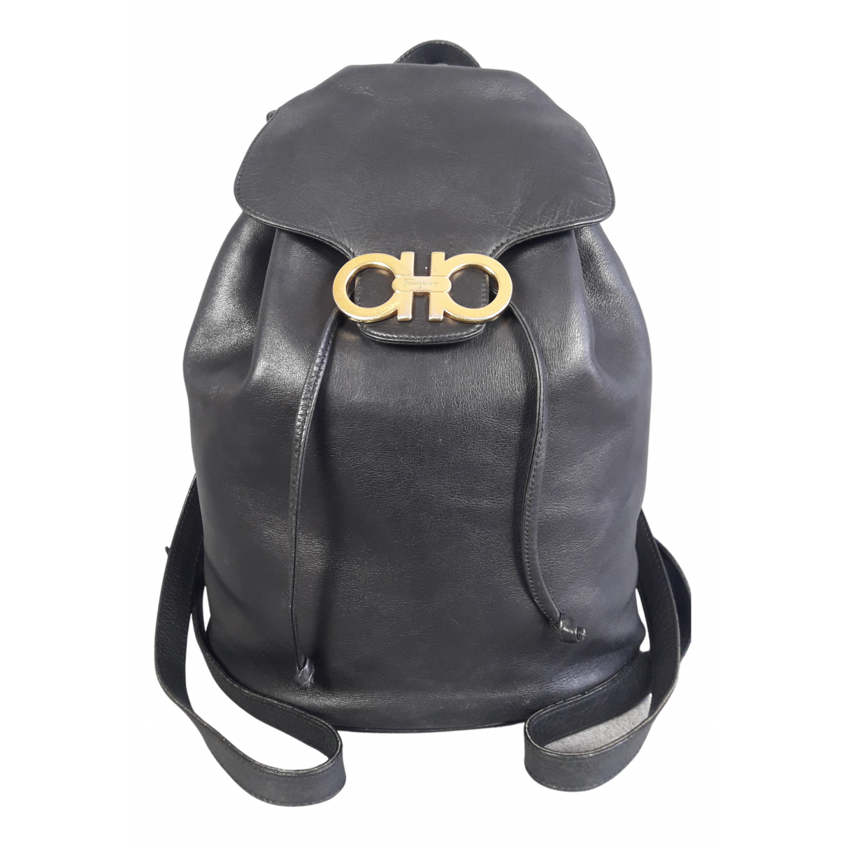 Salvatore Ferragamo Leather Backpack 