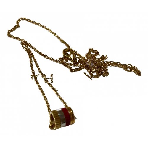 Pre-owned Boucheron Quatre Gold Pink Gold Necklace
