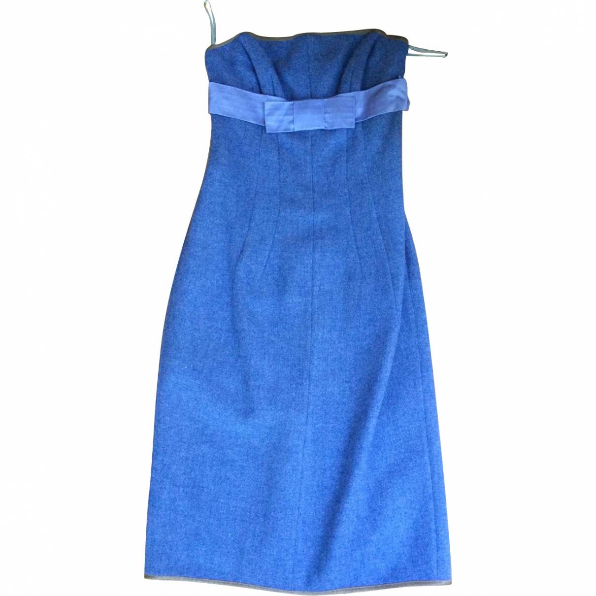 Paul Smith Blue Wool Dress