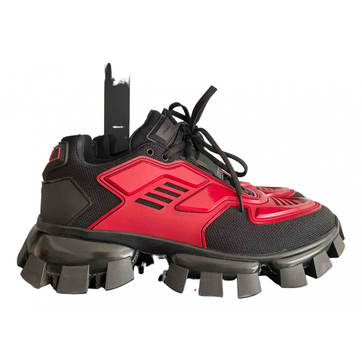 Pre-owned Prada Cloudbust Thunder Low Trainers In Red | ModeSens