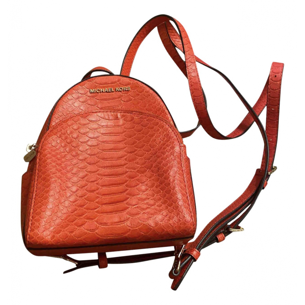 Pre-owned Michael Kors Leather Backpack 