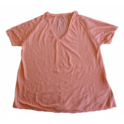 Pre-owned Zadig & Voltaire Orange Polyester Top