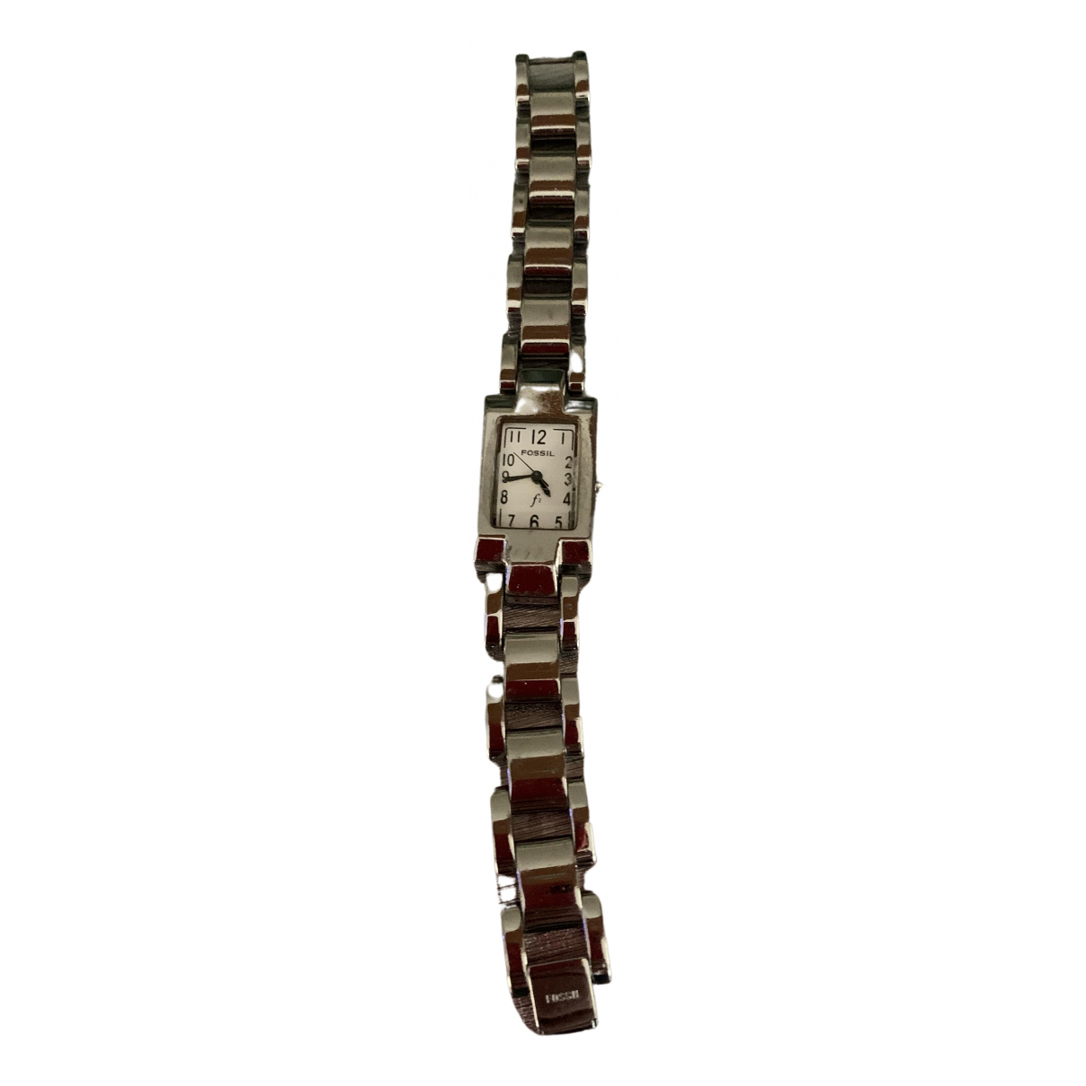 Pre-owned Fossil Watch In Silver | ModeSens