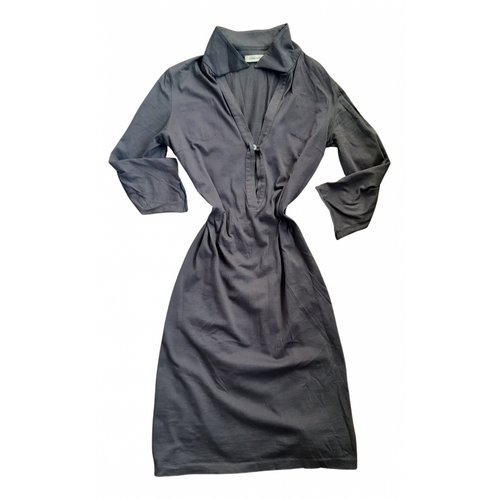 Pre-owned Costume National Mid-length Dress In Grey