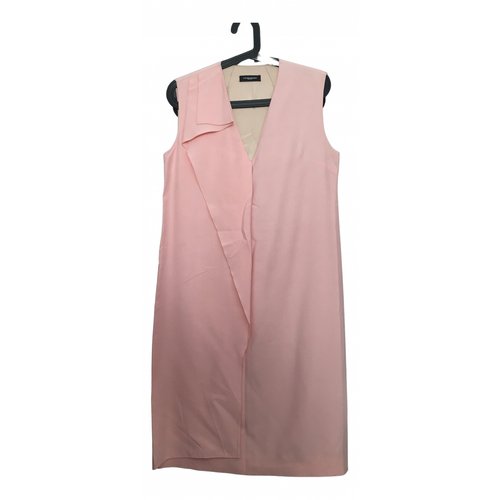 Pre-owned Costume National Mid-length Dress In Pink