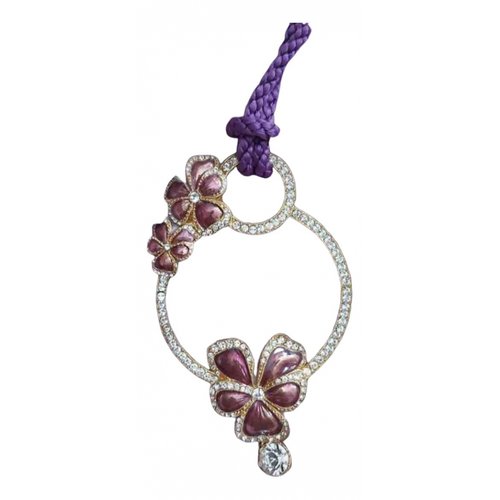 Pre-owned Saint Laurent Long Necklace In Purple