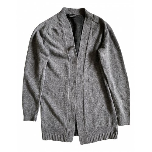 Pre-owned Marc Jacobs Wool Cardigan In Grey