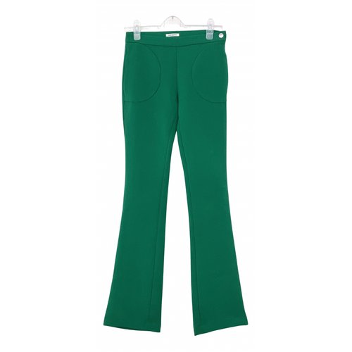 Pre-owned Iceberg Green Trousers
