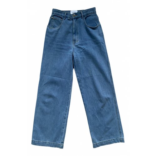 Pre-owned Nanushka Large Jeans In Blue