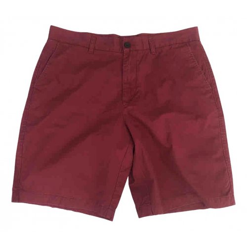 Pre-owned Lacoste Red Cotton Shorts