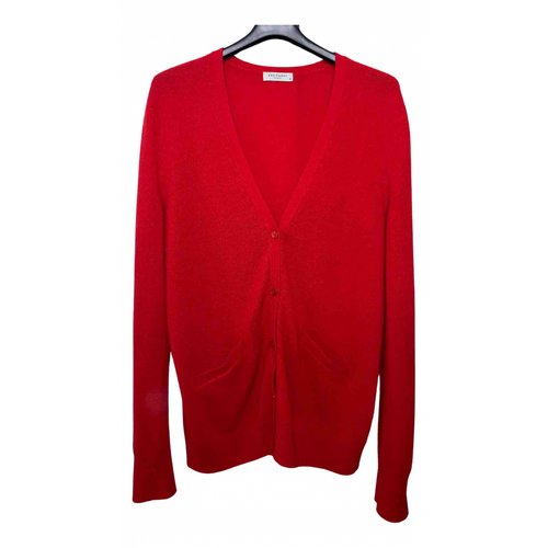 Pre-owned Equipment Cashmere Cardigan In Red
