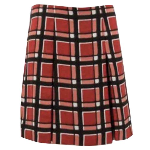 Pre-owned Marc By Marc Jacobs Mid-length Skirt In Red
