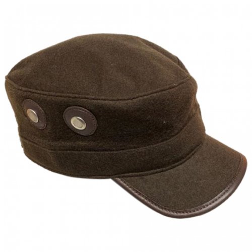 Pre-owned Gucci Brown Wool Hat & Pull On Hat