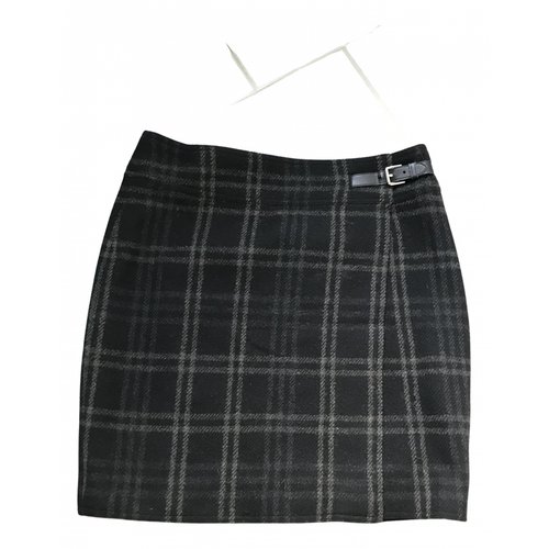 Pre-owned Lauren Ralph Lauren Grey Wool Skirt