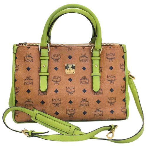 Pre-owned Mcm Multicolour Leather Handbag