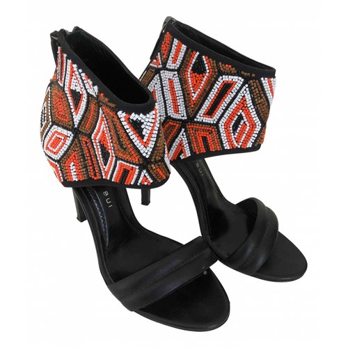 Pre-owned Barbara Bui Leather Sandals In Multicolour
