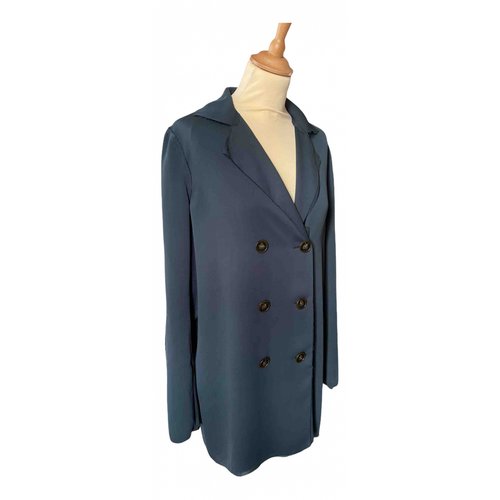 Pre-owned Lanvin Blue Polyester Jacket