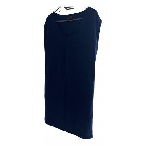 Pre-owned Cortefiel Mid-length Dress In Blue