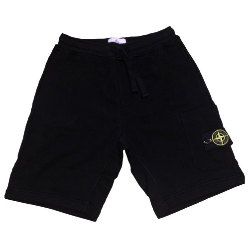 Pre-owned Stone Island Black Cotton Shorts