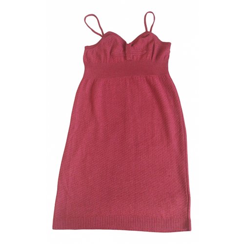 Pre-owned Eres Burgundy Cashmere Dress