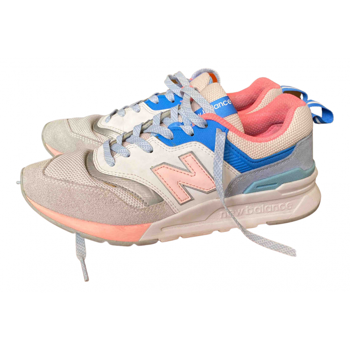 Pre-owned New Balance 993 White Leather 