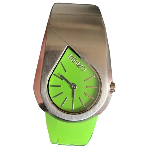 Pre-owned Kenzo Watch In Green