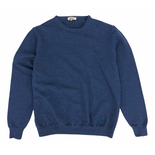 Pre-owned Burberry Blue Wool Knitwear & Sweatshirts