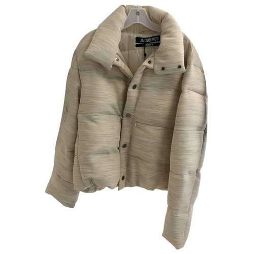 Pre-owned Jacquemus L'année 97 Jacket In Beige