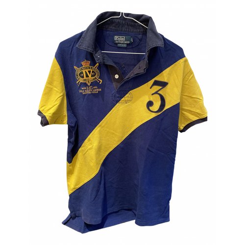 Pre-owned Polo Ralph Lauren Blue Cotton Polo Shirts