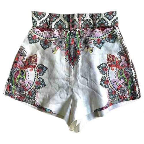 Pre-owned Zimmermann Multicolour Cotton Shorts