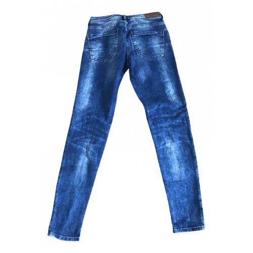 Pre-owned Mango Blue Denim - Jeans Jeans