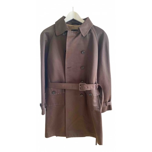 Pre-owned Massimo Dutti Coat In Brown