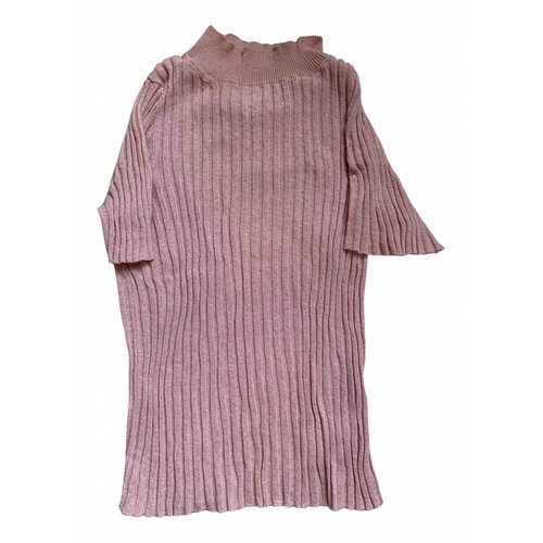 Pre-owned Nanushka Pink Cotton Knitwear