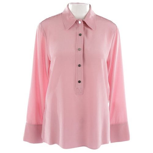 Pre-owned Dorothee Schumacher Silk Blouse In Pink