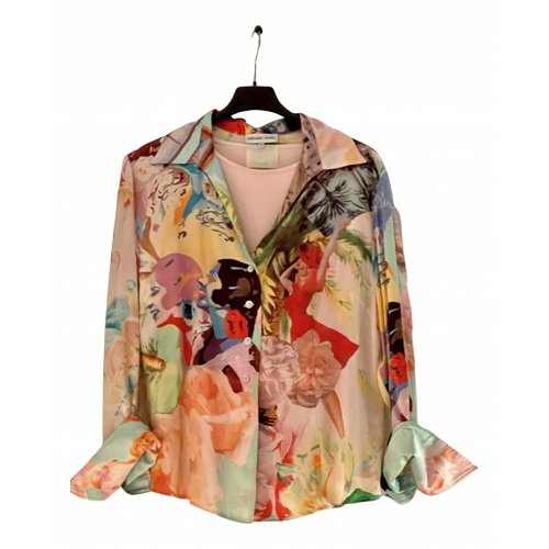 Pre-owned Gerard Darel Silk Knitwear In Multicolour