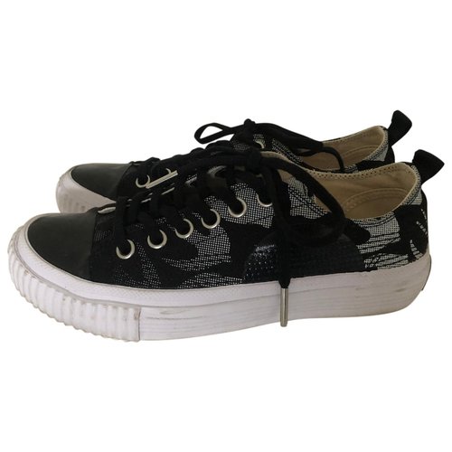 Pre-owned Mcq By Alexander Mcqueen Trainers In Black