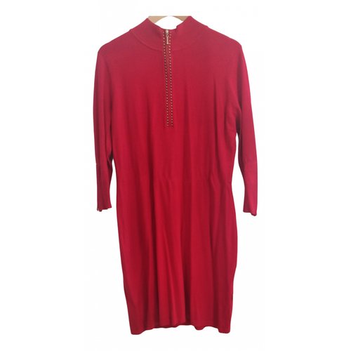 Pre-owned Calvin Klein Mid-length Dress In Red
