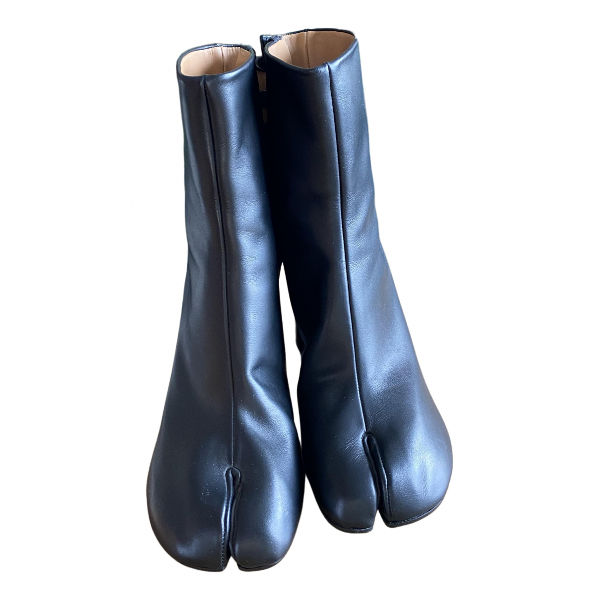 Pre-owned Maison Margiela Tabi Leather 