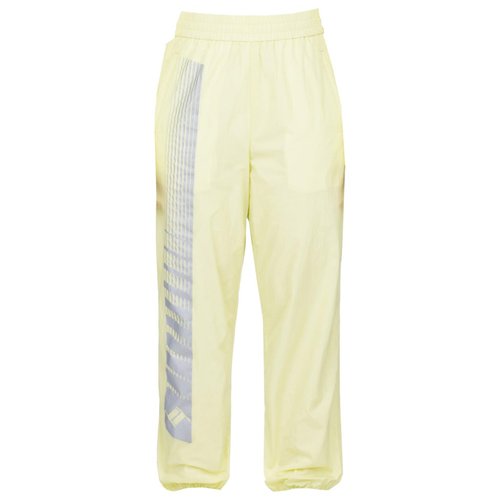 Pre-owned Alexander Wang T Trousers In Yellow