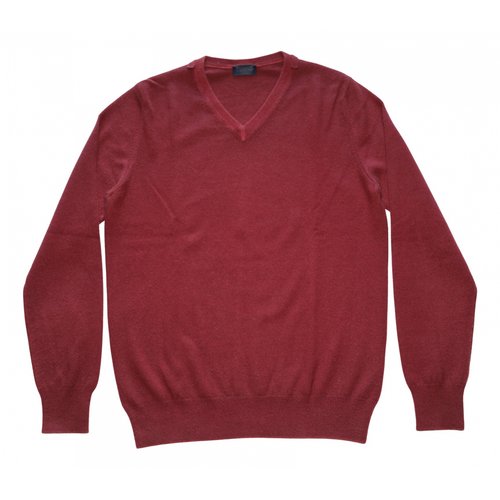 Pre-owned Lanvin Cashmere Pull In Red