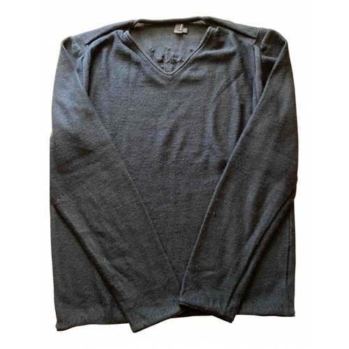 Pre-owned Calvin Klein Wool Sweatshirt In Black