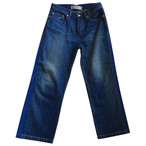 Pre-owned Marc By Marc Jacobs Blue Cotton Jeans