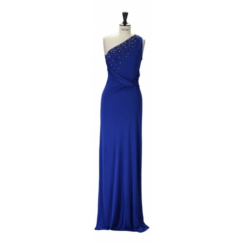 Pre-owned Iceberg Maxi Dress In Blue