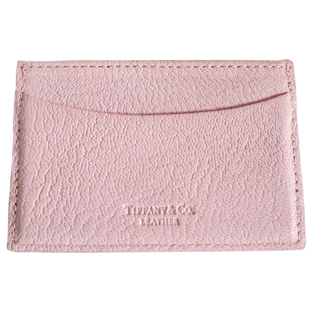 Leather Card Wallet In Pink | ModeSens