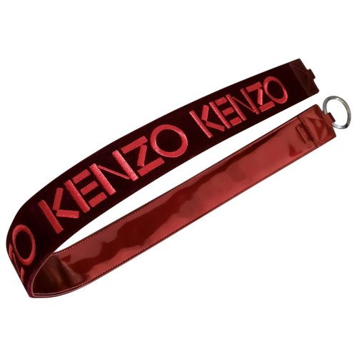 Pre-owned Kenzo Leather Purse In Red
