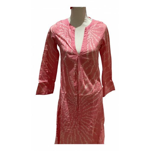 Pre-owned Antik Batik Mid-length Dress In Pink